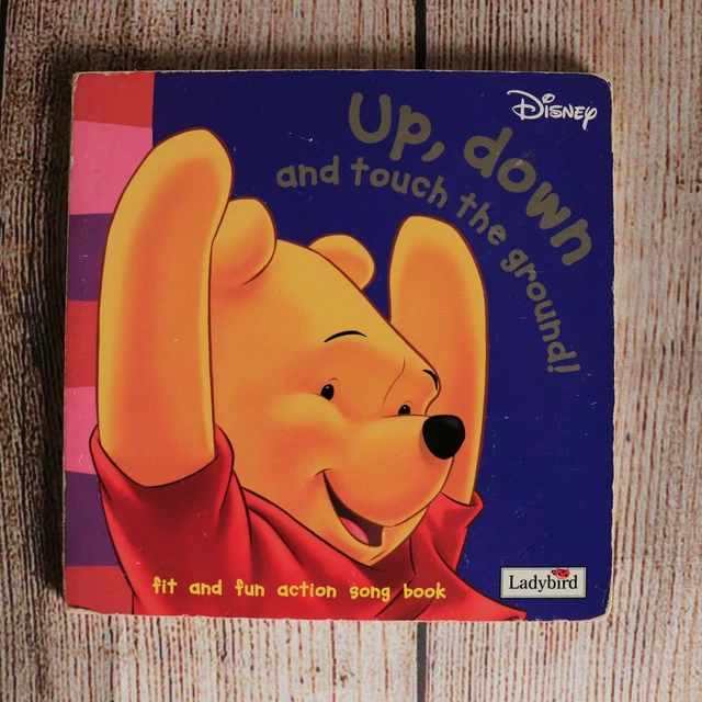 WINNIE THE POOH Up, Down and Touch The Ground by Disney & Ladybird