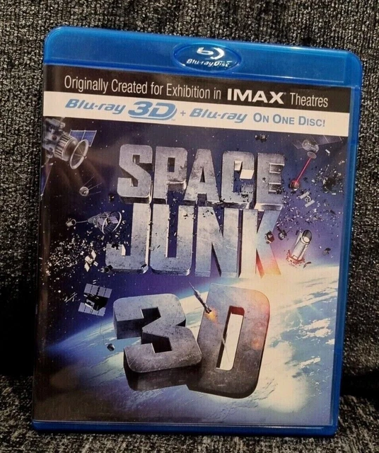 3D SPACE JUNK Blu Ray UK BLU RAY Space Debris HARD TO FIND
