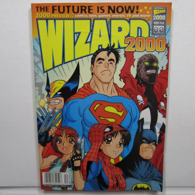 Wizard Comics Magazine Dec 1999 No 200 Alex Ross, Earth X, Kingdom Come