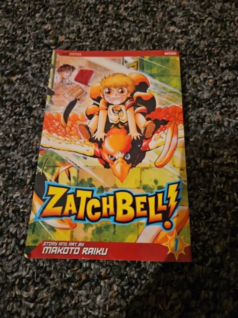 Zatch Bell! volume 17 by Makoto Raiku (2008) oop AC Manga graphic novel