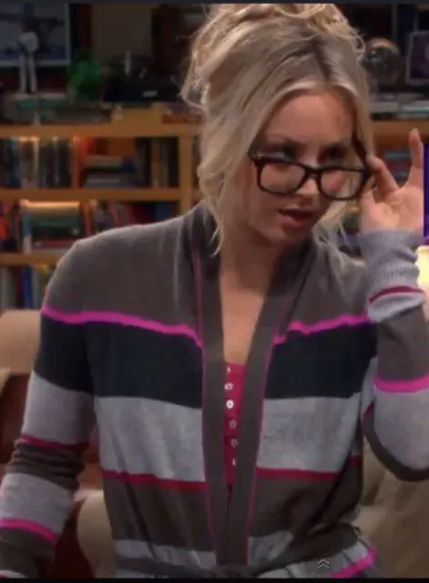 Kaley Cuoco Authentic Screen Worn “The Big Bang Theory“ Cardigan W/COA.