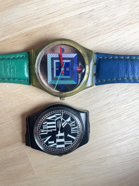 Set of two Vintage Swatch Watches ag 1993