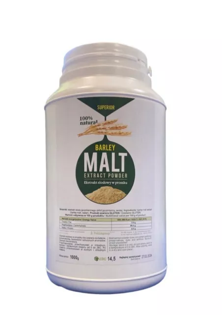 Estratto di malto secco 1 kg polvere estratto di malto birra homebrew