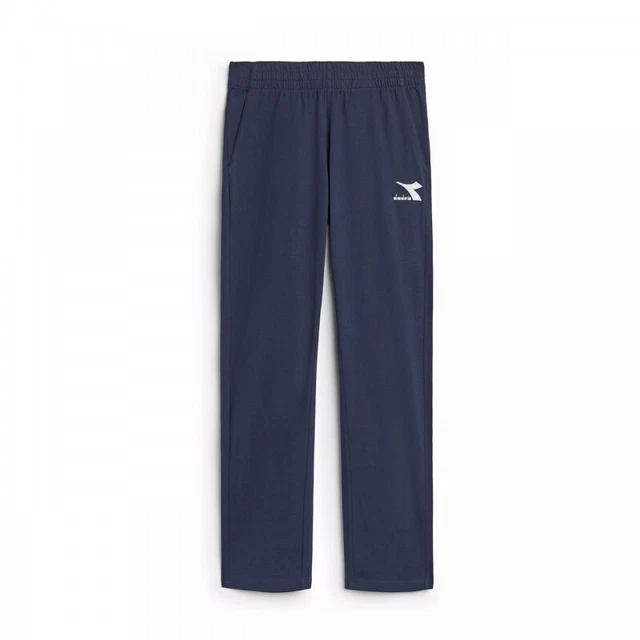 Diadora Pantalone Tuta Uomo Ragazzo Senza Elastico Cotone Caviglia Sportivo Ginn