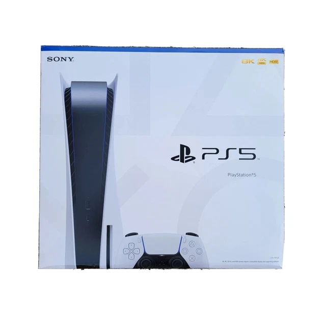 SONY PLAYSTATION 5 PS5 BluRay Disc Edition Console White FAST