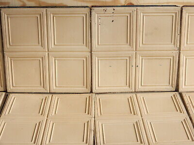 10 Pieces Antique Architectural Tin Ceiling 24X24 Inches 2