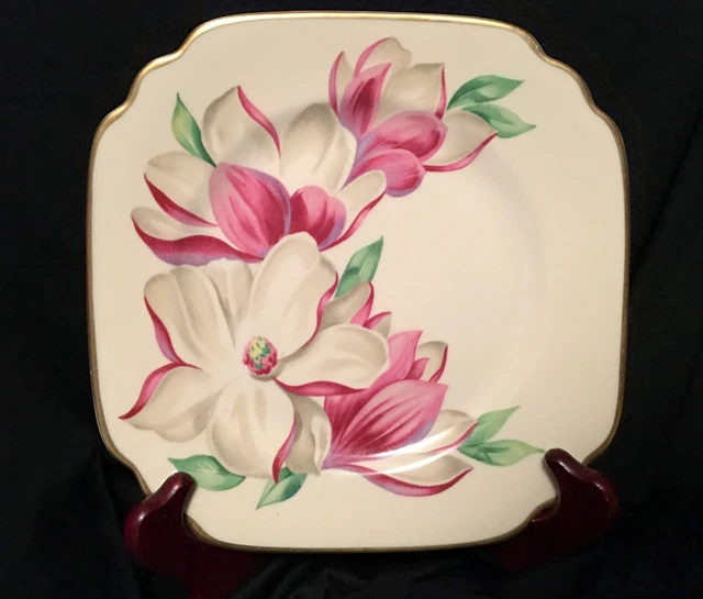 Syracuse China Plates Onandaga Pottery Co "The Magnolia" Salad Plate MINT