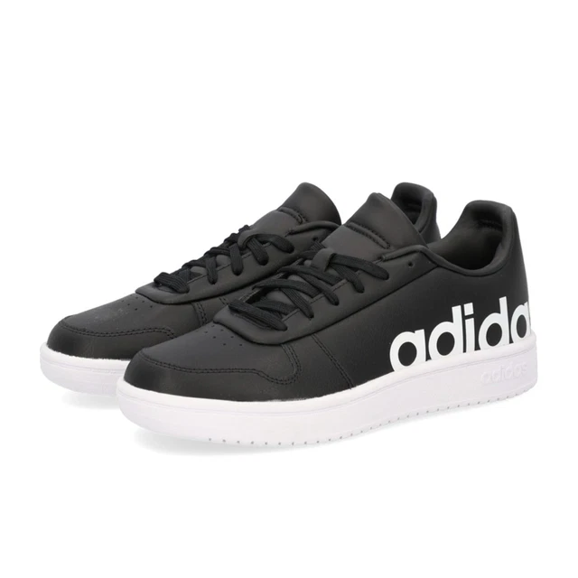 Adidas Scarpe da ginnastica in pelle Hoops 2.0 LTS Nero