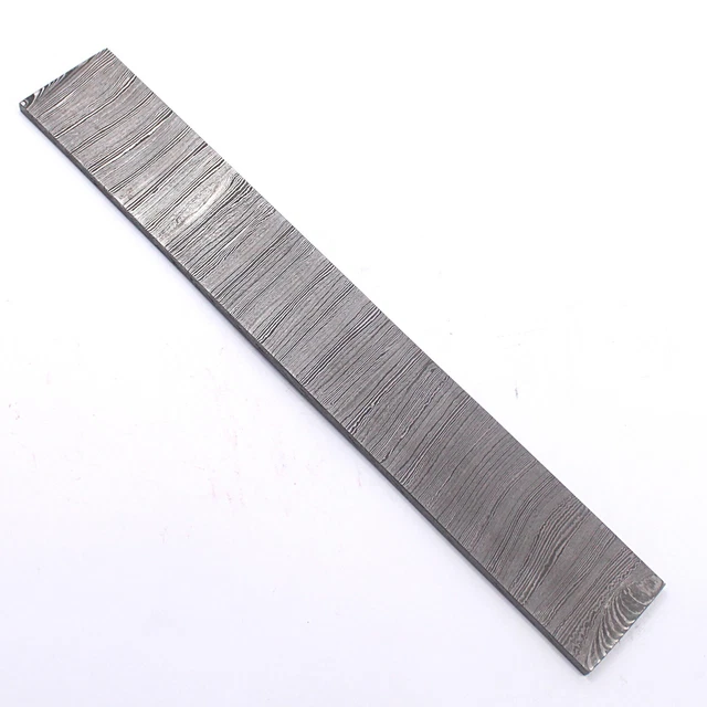 Custom Hand Forged Damascus Steel Billet Bar Non Tampered Twist Pattern Bx-54