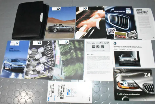 2003 BMW Z3 Owners Manual - SET!!!!!!