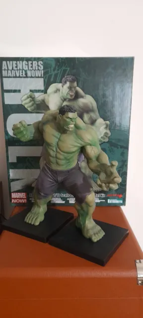 Hulk Marvel Kotobukiya Artfx Statua 1/10 Base Magnetica