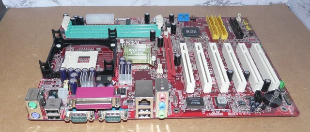Carte Mère MSI 6575 VER 3.1 Pour Socket 478 – Modèle D'occasion Fonctionnel