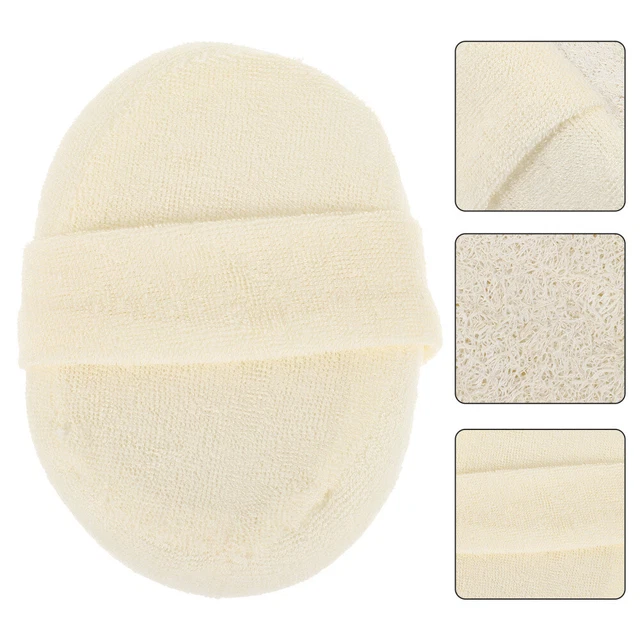 2 un. guantes de esponja exfoliante esponja exfoliante almohadilla exfoliante ducha bufanda