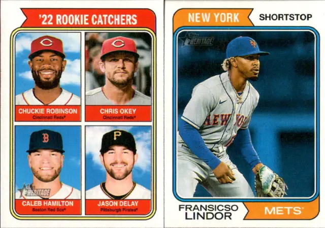 2023 Topps Heritage High Number SP Short Print #401-500 - You Pick From A List