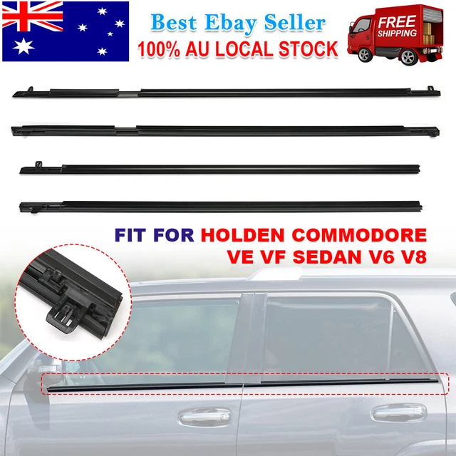FOR HOLDEN COMMODORE VF VE SEDAN V8 V6 Outer Door Weather Window Rubber
