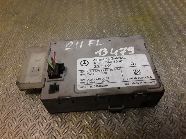 MERCEDES W211 GATEWAY CONTROL MODULE UNIT E CLS Class W211 W219 ...