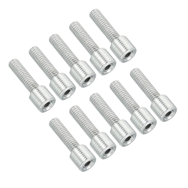 6 Sets De Réducteurs De Vis M10 Vers M6/M8 – Adaptateur Avec Joints, 30mm
