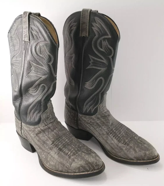 Paisleys Elephant Pattern Print Men Women Leather Boots