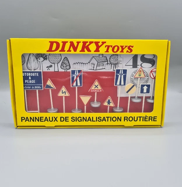 Dinky Toys - 593 - 12pcs ATLAS EDITIONS Road Signs