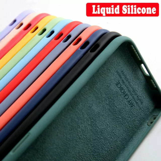 Coque Etui Souple Liquide Silicone Pour Samsung S24 S23 Ultra S22 S21 FE A52 A54