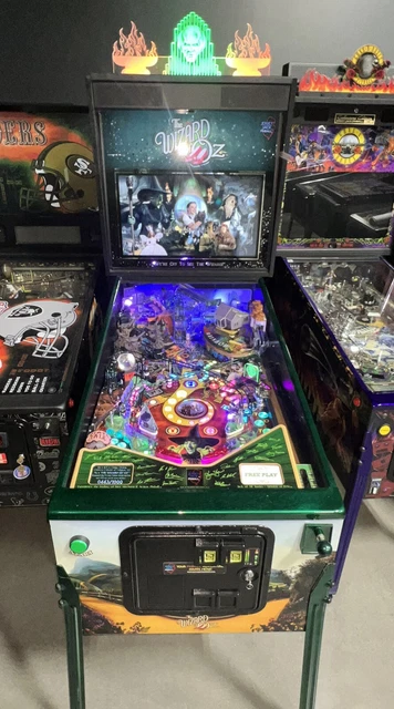 Wizard of Oz Limited Edition #443 1000 Pinball Machine Topper Free Ship