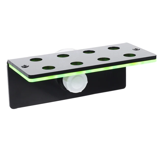 Estante magnético frag corales de doble capa acrílico fluorescente frag