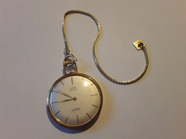 Watch Oriosa Swiss 17 Jewels Incabloc Taschenuhr UHR, VERGOLDET