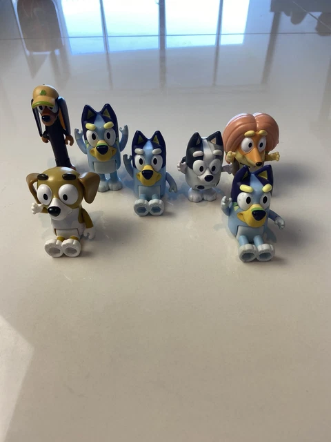 Set De Figurines Articulées Bluey - Famille Bingo, Dad, Mom - Neuf - Pour Enfants - Jeu D'action