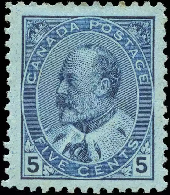 Canada Mint H  VF 5c Scott #91 1903 King Edward VII Issue Stamp
