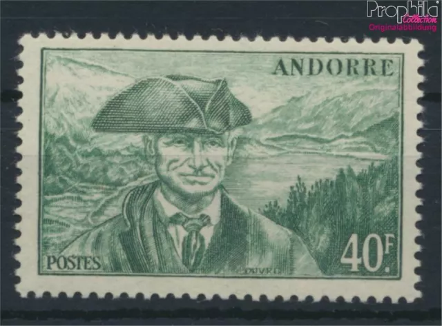 Briefmarken Andorra - Französische Post 1944 Mi 139 postfrisch(9496561