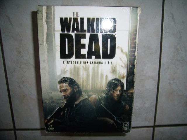 COFFRET DVD THE Walking Dead . L'intégrale Saison 1 À 5 . 21 Dvd . Trés