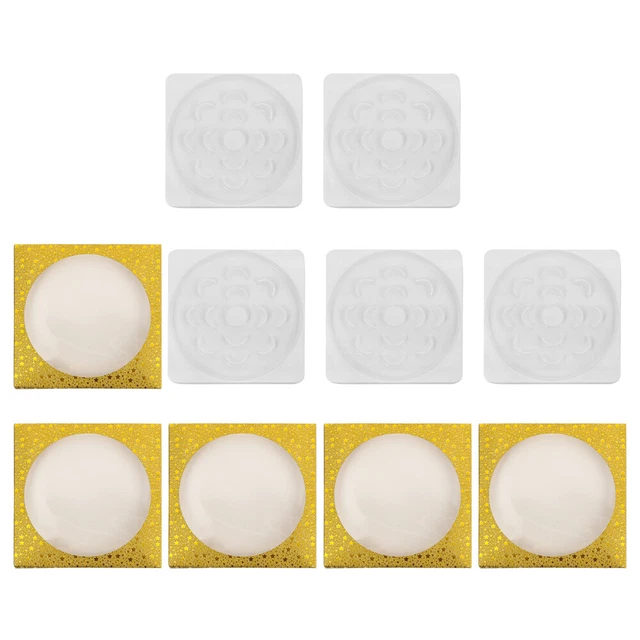 10 Pcs Glitter Lash Case Holder False Eyelash Tray Fake Eyelashes
