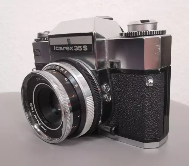 Zeiss Ikon Voigtländer Icarex 35 S mit Zeiss Ikon Color Pantar 2,8/50 Objektiv