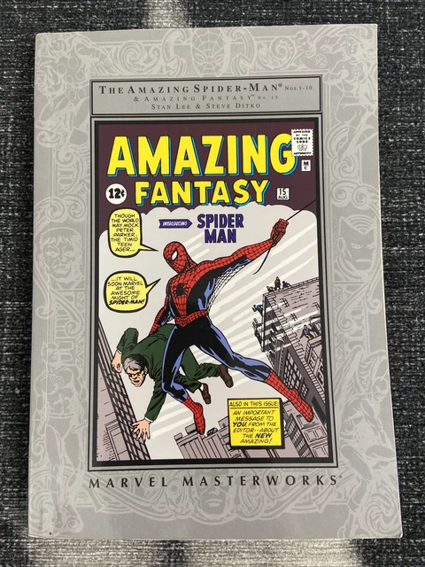 Marvel Masterworks Trade Paperback ~ AMAZING SPIDER-MAN Volume 1 NM-