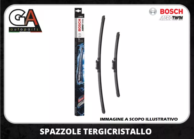 Spazzole tergicristallo anteriori VW POLO 6R, AUDI A1 originali BOSCH Aerotwin