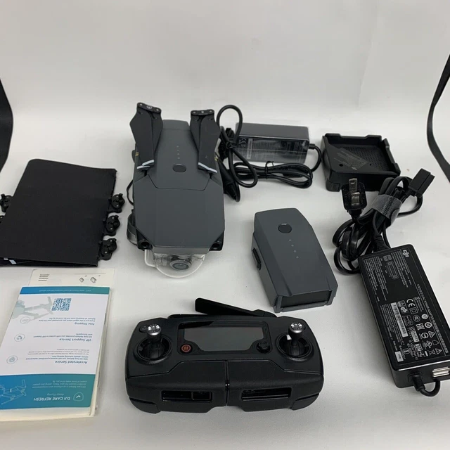 DJI Mavic Pro Quadcopter with Remote Controller + 2 Batteries and Multi-charger
