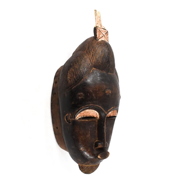 Yaure Baule Portrait Mask Ivory Coast African Art