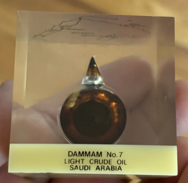 DAMMAM NO.7 LIGHT Crude Oil Sample Saudi Arabia Lucite