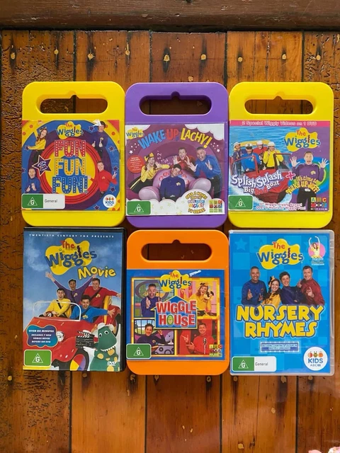 THE WIGGLES DVD Original Cast x 6 Bundle Bulk Lot ABC Region 4 PAL ...