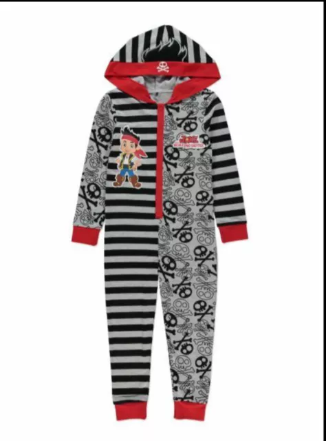BNWT Boys Toddlers Disney Jake The Pirate Playsuit 18/24months