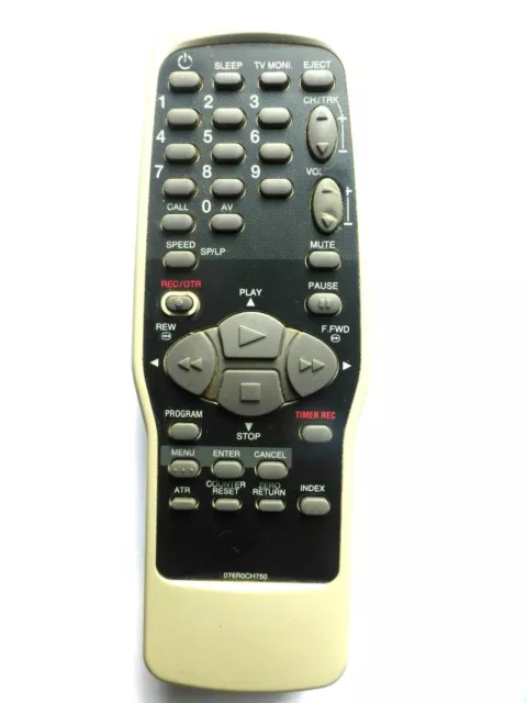 FERGUSON TV/VCR COMBI REMOTE CONTROL 076R0CH750 for FTC1400R FTC1420T FTC2120T