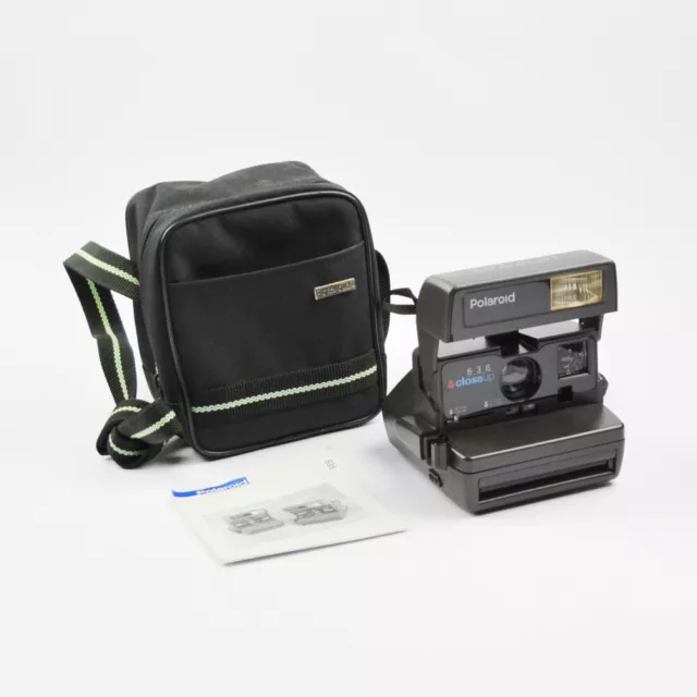 Polaroid Close Up 636  - alte Sofortbildkamera für 600 Filme  - Vintage Camera