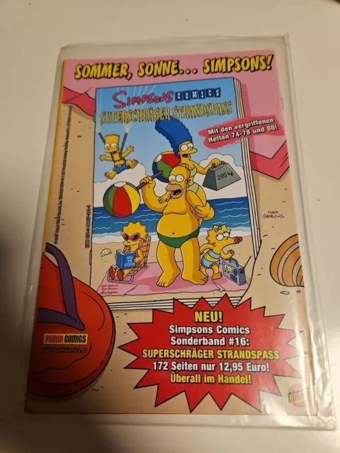 ✪ SIMPSONS COMICS #126 ohne Poster, Panini/Bongo Comics 2007 COMICHEFT Z1- 2