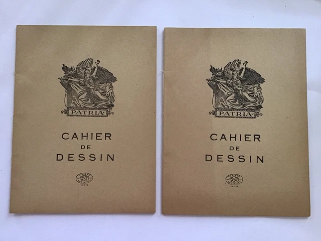 Ancien cahier a dessin du 19éme - Collection