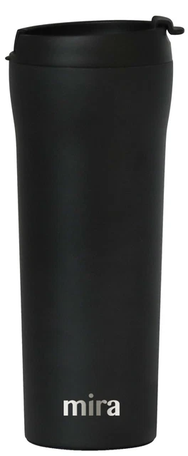 MIRA 16 oz Stainless Steel Insulated Travel Mug for Coffee & Tea