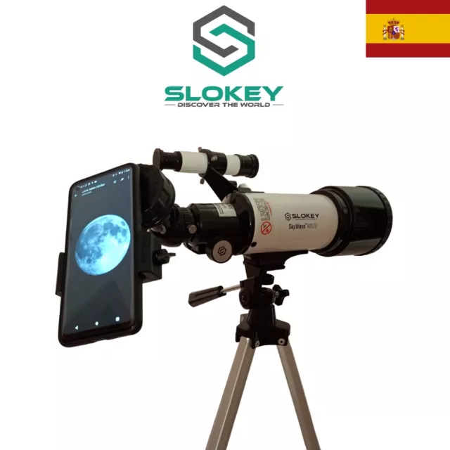 TELESCOPIO ASTRONÓMICO TERRESTRE OBSERVACION SLOKEY Modelo SKYWAYS 40070