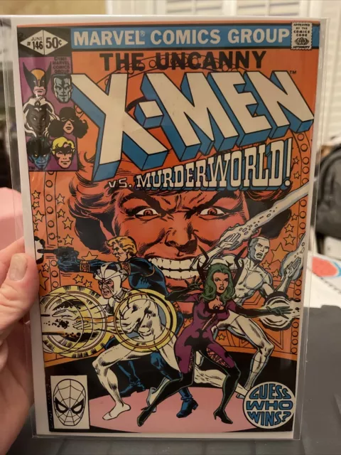 UNCANNY X-MEN #146 vs Murderworld! Marvel Comic Book ~ NM-