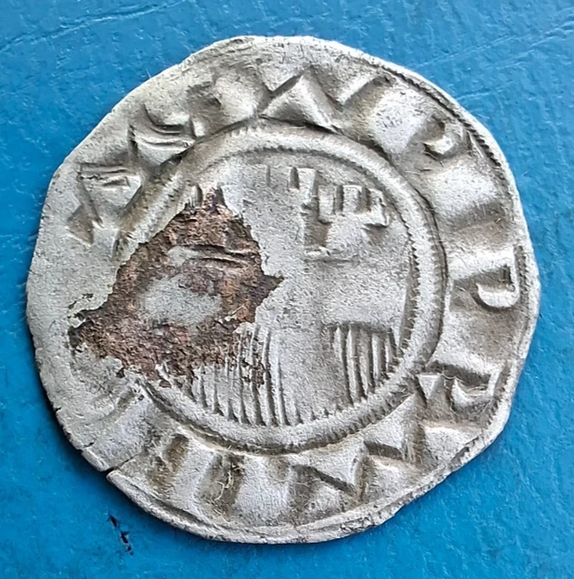 CHÂTEAUDUN - VISCOUNTCY OF CHÂTEAUDUN - THIBAUT V LE BON ET LOUIS Denier type bléso-chartrain bfe_742417 Feudal coins