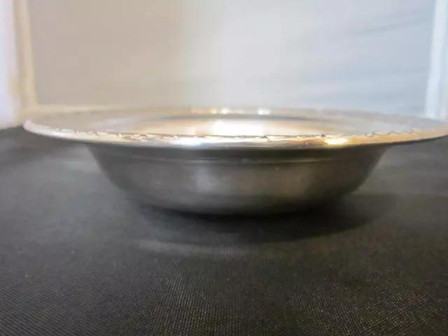 Vintage Sterling Silver Gorham Small Serving Bowl 1166 Decorative Double edge