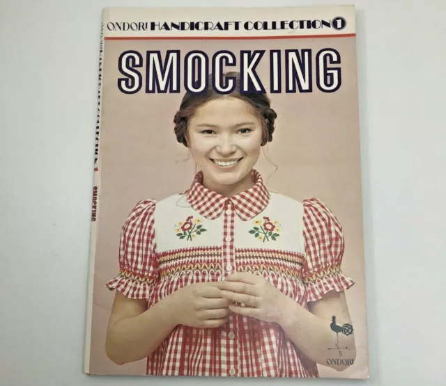 Libro de patrones colección de artesanía Smocking Ondori ropa y decoración